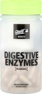 Ghost, Basics, Digestive Enzymes, Verdauungsenzyme, 90 pflanzliche Kapseln