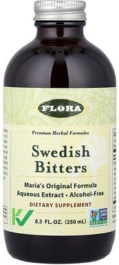 Flora, Swedish Bitters, Schwedenbitter, 250 ml (8,5 fl. oz.)