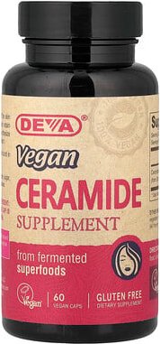 Thumbnail - Deva, Vegan Ceramide Supplement, veganes Ceramid-Ergänzungsmittel, 60 vegane Kapseln