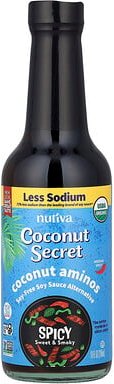 Coconut Secret, Coconut Aminos, Soy-Free Soy Sauce Alternative, sojafreie Sojasauce-Alternative, mittelwürzig, 296 ml (1...
