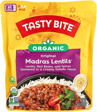 Tasty Bite, Organic Original Madras Lentils™, mild, 285 g (10 oz.)