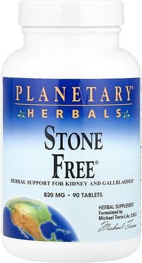 Planetary Herbals, Stone Free®, gegen Nierensteine, 90 Tabletten