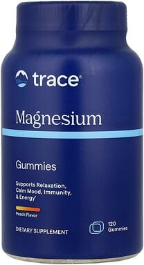 Thumbnail - Trace, Magnesium-Fruchtgummis, Pfirsich, 120 Fruchtgummis