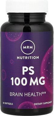 MRM Nutrition, Nutrition, PS, 100 mg, 60 Weichkapseln