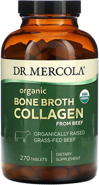 Thumbnail - Dr. Mercola, Bio-Knochenbrühe und Kollagen vom Rind, 270 Tabletten