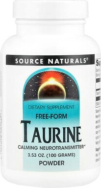Source Naturals, Taurine Powder, Taurinpulver, 100 g (3,53 oz.)