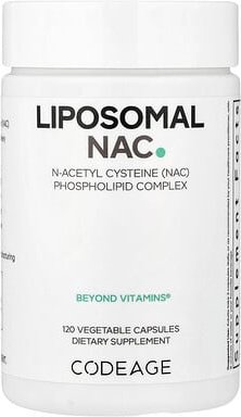 Codeage, Liposomal NAC, liposomales NAC, 120 pflanzliche Kapseln (450 mg pro Kapsel)