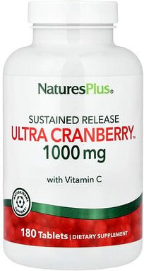 NaturesPlus, Ultra Cranberry™, anhaltende Freisetzung, 180 Tabletten