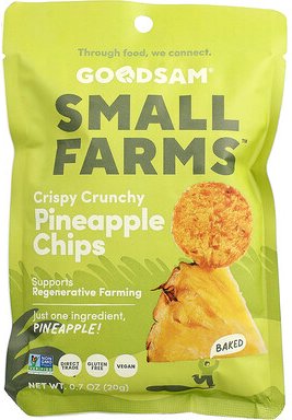 GoodSam, Kleine Farms™, knusprige knusprige Chips, Ananas, 20 g (0,7 oz.)