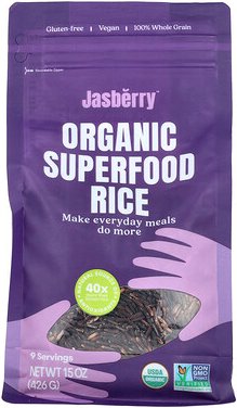Jasberry, Organic Superfood Rice, Bio-Superfood-Reis, 426 g (15 oz.)