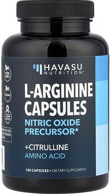 Havasu Nutrition, L-Arginine + Citrulline Amino Acid, L-Arginin + Citrullin-Aminosäure, 120 Kapseln