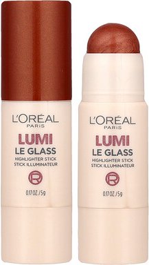 L'Oréal, Lumi, Le Glass Highlighter Stick, Highlighter-Stick, 625 Glassy Sunset Amour, 5 g (0,17 oz.)