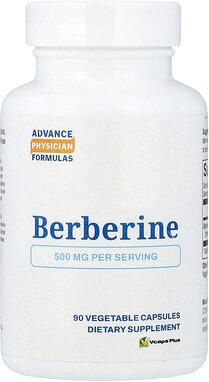 Advance Physician Formulas, Berberine, Berberin, 500 mg, 90 pflanzliche Kapseln