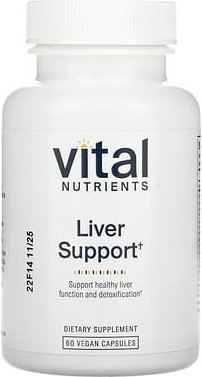 Thumbnail - Vital Nutrients, Leberunterstützung, 60 vegane Kapseln