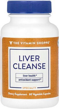 The Vitamin Shoppe, Liver Cleanse, Leberreinigung, 60 pflanzliche Kapseln