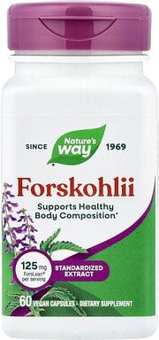 Nature's Way, Forskohlii, 125 mg, 60 vegane Kapseln
