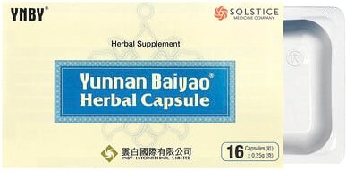 Yunnan Baiyao, Herbal Capsule, 16 Kapseln