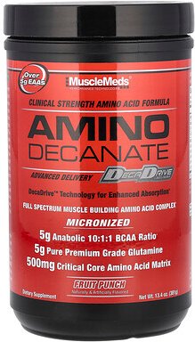MuscleMeds, Aminodekanat, Fruchtpunsch, 381 g (13,4 oz.)