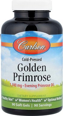 Carlson, Kalt gepresste goldene Primel, 90 Weichkapseln