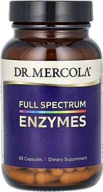 Dr. Mercola, Full Spectrum Enzymes, Vollspektrum-Enzyme, 90 Kapseln