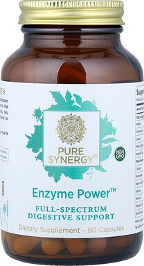 Pure Synergy, Enzyme Power™, Unterstützung der Enzyme, 90 Kapseln