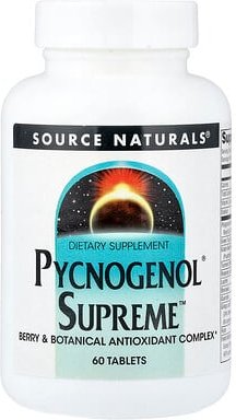 Thumbnail - Source Naturals, Pycnogenol® Supreme™, 60 Tabletten