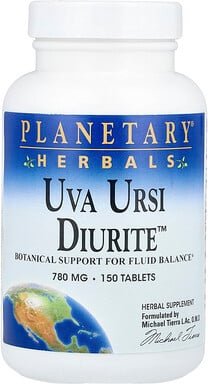 Planetary Herbals, Uva Ursi Diurite™, 150 Tabletten