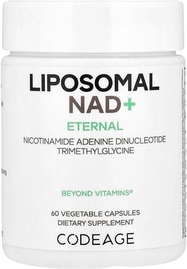 Thumbnail - Codeage, Eternal, Liposomal NAD+, liposomales NAD+, 60 pflanzliche Kapseln