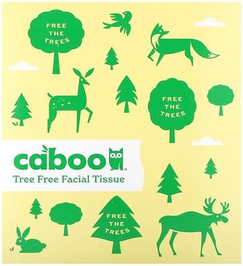 Caboo, Tree Free Kosmetiktuch, 60 Tücher