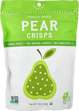 Nature's Turn, Freeze-Dried Pear Crisps, gefriergetrocknete Birnen-Chips, 34 g (1,2 oz.)