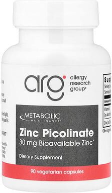 Metabolic Maintenance, Zinc Picolinate, Zinkpicolinat, 90 pflanzliche Kapseln