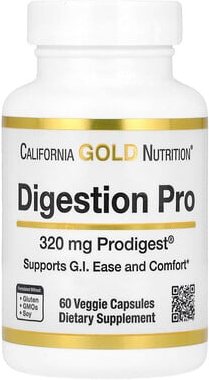 Thumbnail - California Gold Nutrition, Digestion Pro with ProDigest®, Botanical Digestive Blend of Artichoke and Ginger Extracts, Er...