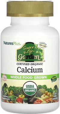 Thumbnail - NaturesPlus, Source of Life, Garten, Calcium, 120 vegane Kapseln