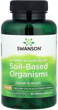 Swanson, Soil-Based Organisms, Bodenbasierte Organismen, 90 vegane Kapseln