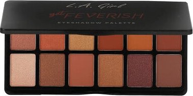 L.A. Girl, Eyeshadow Palette, GES415 Get Feverish, Lidschattenpalette, GES415 Get Feverish, 12 g (0,42 oz.)