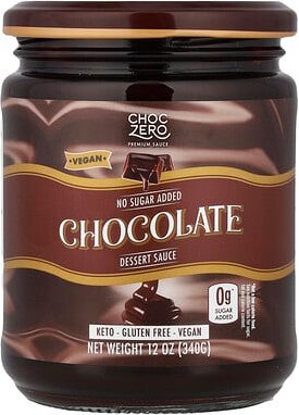 ChocZero, Dessert Sauce, Dessert-Sauce, Schokolade, 340 g (12 oz.)