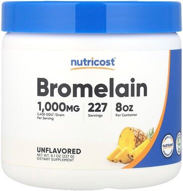 Nutricost, Bromelain, geschmacksneutral, 227 g (8,1 oz.)
