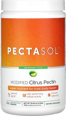 Econugenics, PectaSol® Modified Citrus Pectin, modifiziertes Zitruspektin, Limette, 1.21 g (19,44 oz.)