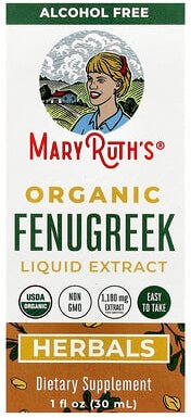 Thumbnail - MaryRuth's, Organic Fenugreek Liquid Extract, flüssiger Bio-Bockshornklee-Extrakt, 30 ml (1 fl. oz.)