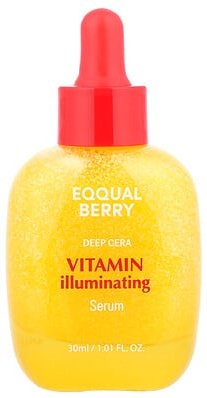 EQQUALBERRY, Deep Cera Vitamin Illuminating Serum, aufhellendes Vitamin-Serum, 30 ml (1,01 fl. oz.)