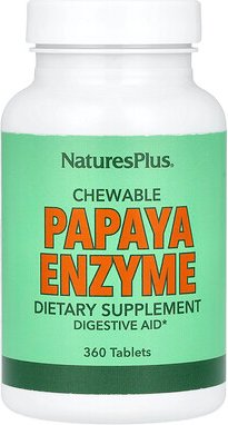 NaturesPlus, Kaubares Nahrungsergänzungsmittel aus dem Papaya-Enzym, 360 Tabletten