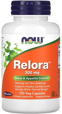 NOW Foods, Relora, 300 mg, 120 vegetarische Kapseln