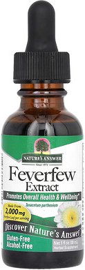 Nature's Answer, FeverFew Extract, alkoholfrei, 2.000 mg, 30 ml (1 fl. oz.)