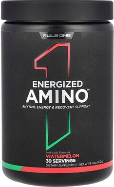 Thumbnail - Rule One Proteins, Energized Amino, wassermelone, 270 g (9,52 oz.)