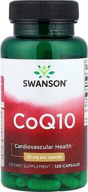 Swanson, CoQ10, 30 mg, 120 Kapseln