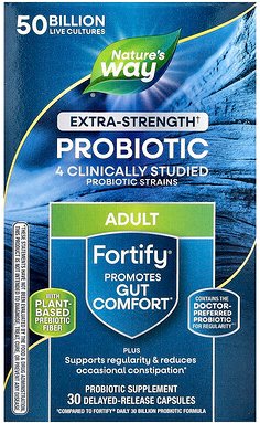 Nature's Way, Fortify®, Probiotikum, für Erwachsene, 50 Milliarden, 30 Kapseln mit verzögerter Freisetzung