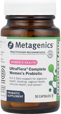 Metagenics, UltraFlora® Complete Women's Probiotic, Probiotikum für Frauen, Frauengesundheit, 30 Kapseln
