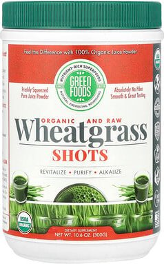 Green Foods, Bio & Roh, Weizengras-Shots, 300 g