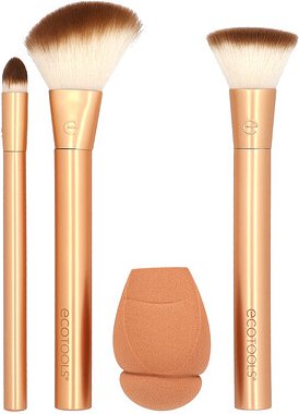 EcoTools, Precious Metals, Face Blend + Sculpt Set, 4-teiliges Set