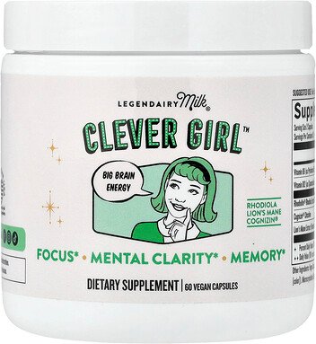 Legendairy Milk, Clever Girl™, 60 vegane Kapseln